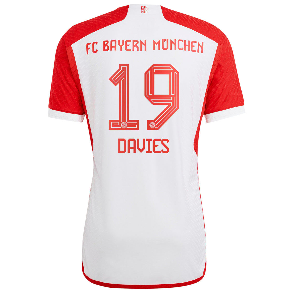 Maillot FC Bayern adidas Domicile Authentique 2023-24 avec flocage Davies 19