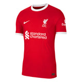 Liverpool Nike Home Dri Fit Adv Match Shirt - 2023-24 with Firmino 9 printing - Kit Captain