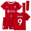 Liverpool Nike Home Stadium Kit - 2023-24 - Infant with Firmino 9 printing - Kit Captain