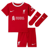 Liverpool Nike Home Stadium Kit - 2023-24 - Infant with Robertson 26 printing - Kit Captain