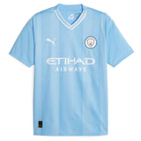 Manchester City Puma Home Shirt 2023-24 with Bernardo 20 printing - Kit Captain