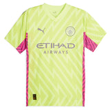 Manchester City Puma Goalkeeper Shirt 2023-24 with Ederson M. 31 printing - Kit Captain