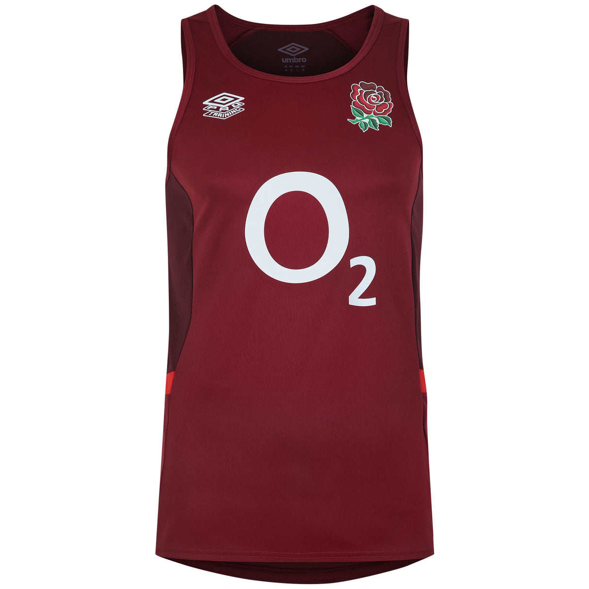 England Rugby Gym Vest - Red - Kit Captain