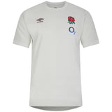 England Rugby Leisure T-Shirt - White - Mens - Kit Captain