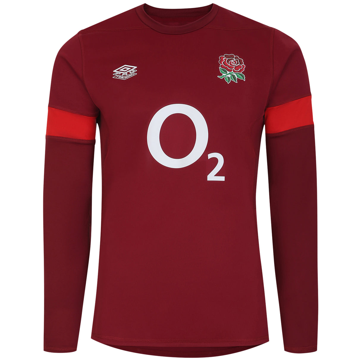 England Rugby Contact Drill Top - Red - Mens - Kit Captain