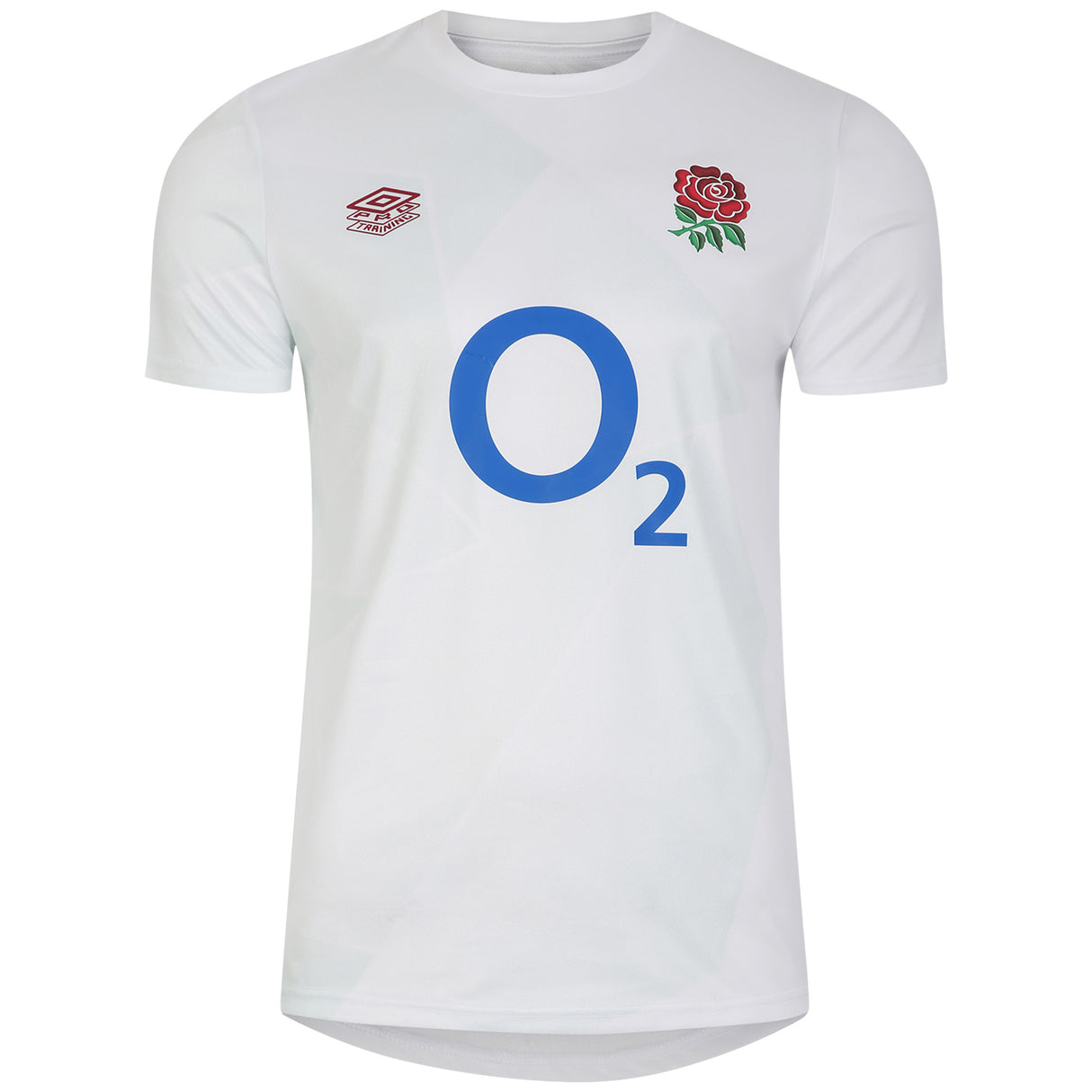 England Rugby Warm Up Jersey - Brilliant White - Mens - Kit Captain