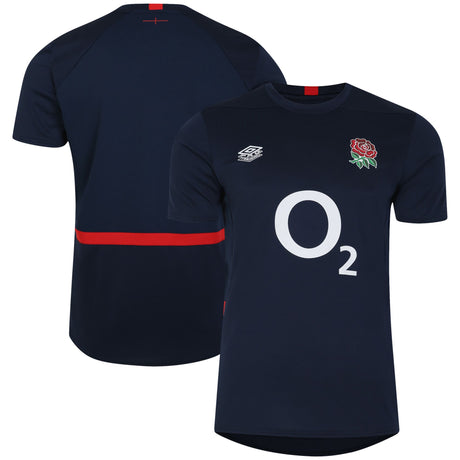 England Rugby Gym Training Jersey - Navy - Junior - Kit Captain