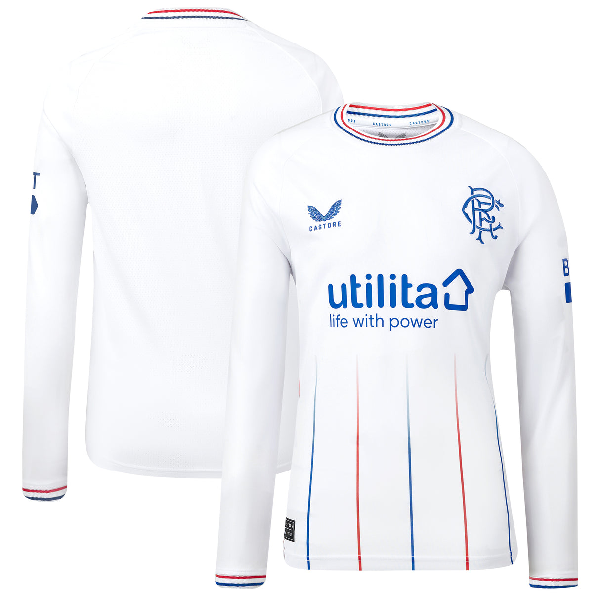 Glasgow Rangers Away Shirt 2023-24 - Long Sleeve - Kids - Kit Captain