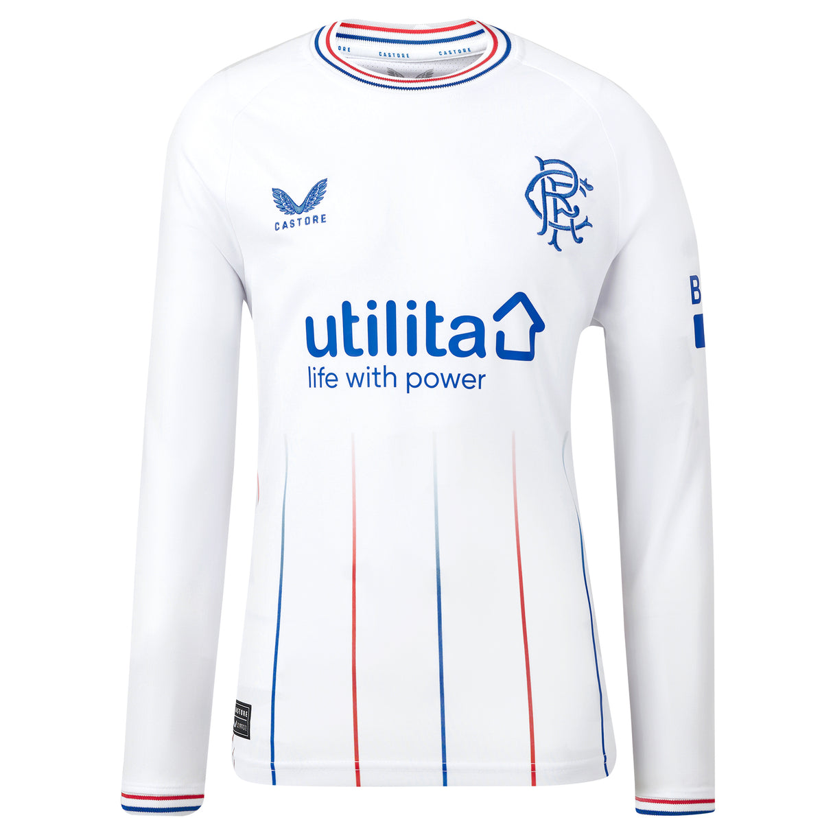 Glasgow Rangers Away Shirt 2023-24 - Long Sleeve - Kids - Kit Captain