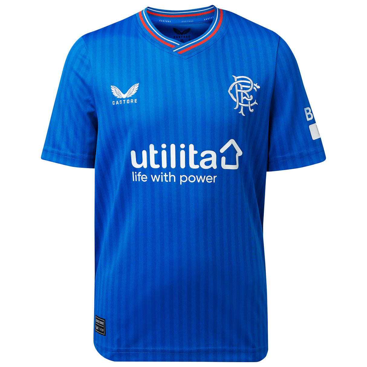 Glasgow Rangers Home Shirt 2023-24 - Kids - Kit Captain