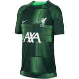 Liverpool Nike Academy Pro Pre Match Top - Green - Kids - Kit Captain