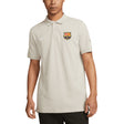 Barcelona Nike Pique Polo - Stone - Kit Captain