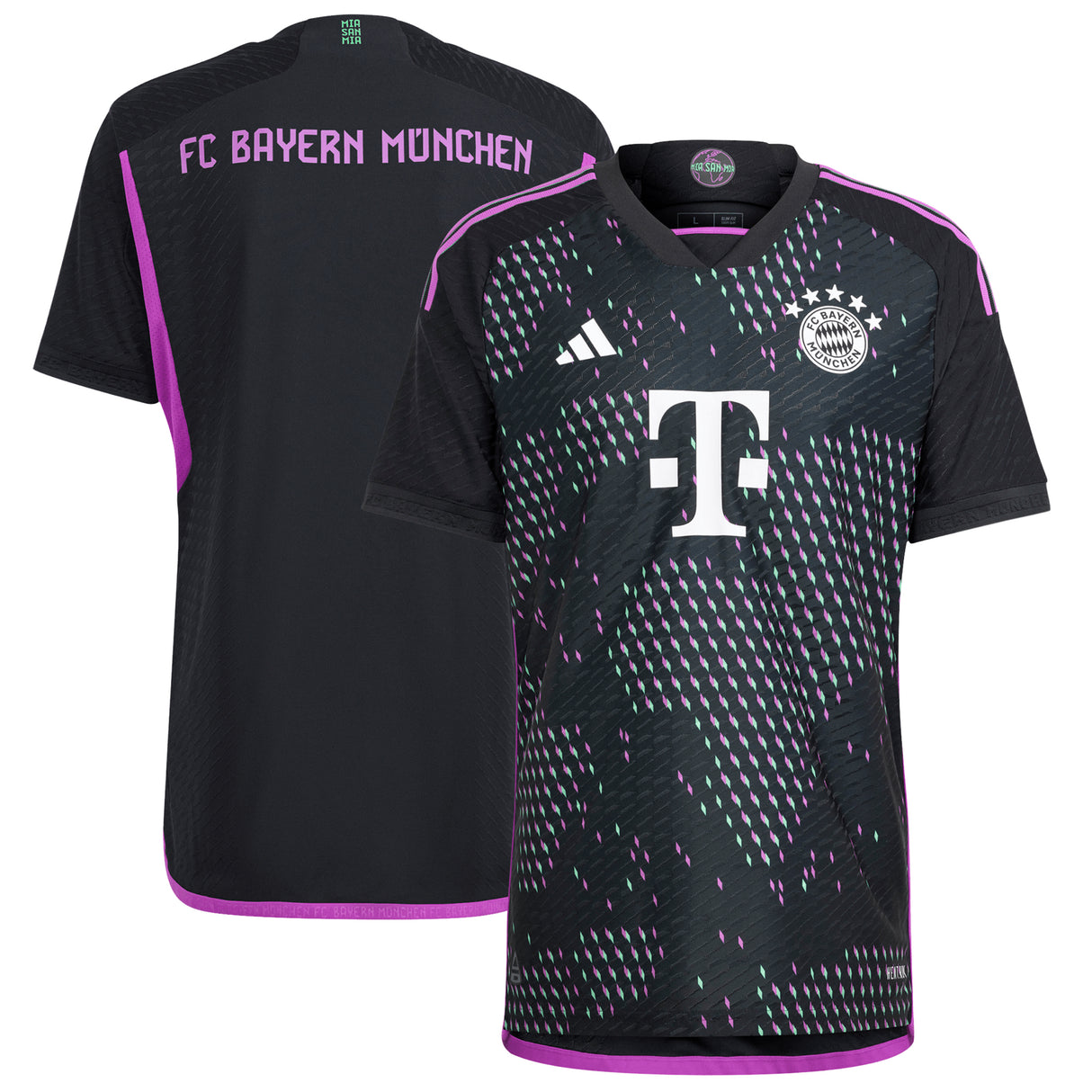 FC Bayern adidas Away Authentic Shirt 2023-24 - Kit Captain