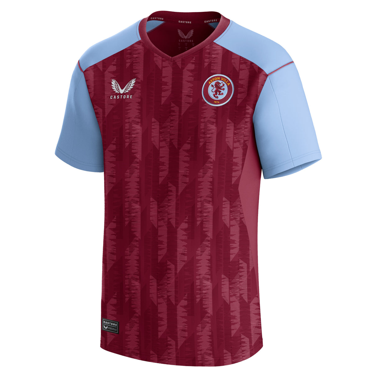 Aston Villa Castore Home Shirt 2023-24 - Kids - Kit Captain