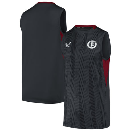 Aston Villa Castore Staff Training Vest - Dark Grey - Kit Captain