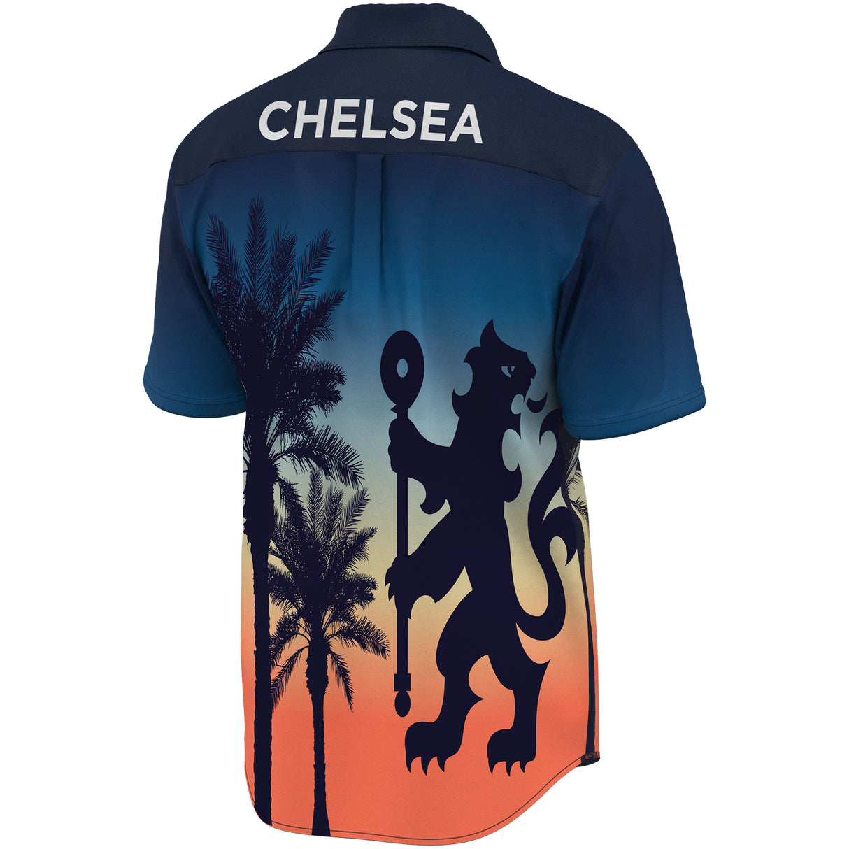 Chelsea Hawaiian Shirt - Blue - Mens - Kit Captain