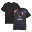 AC Milan Puma Prematch Jersey - Black - Kit Captain