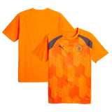 Manchester City Puma Pre Match Top - Orange - Kit Captain