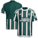 Manchester United adidas Away Shirt 2023-24 - Kids - Kit Captain