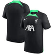 Liverpool Nike Strike Dri-Fit Advanced Training Top - Black - Kit Captain