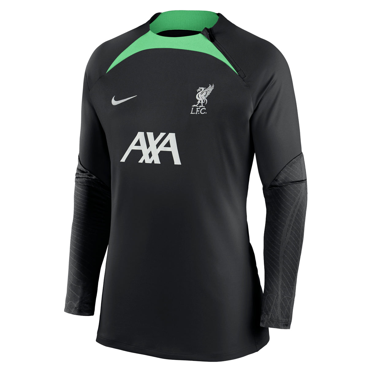 Liverpool Nike Strike Crew Drill Top - Black - Womens