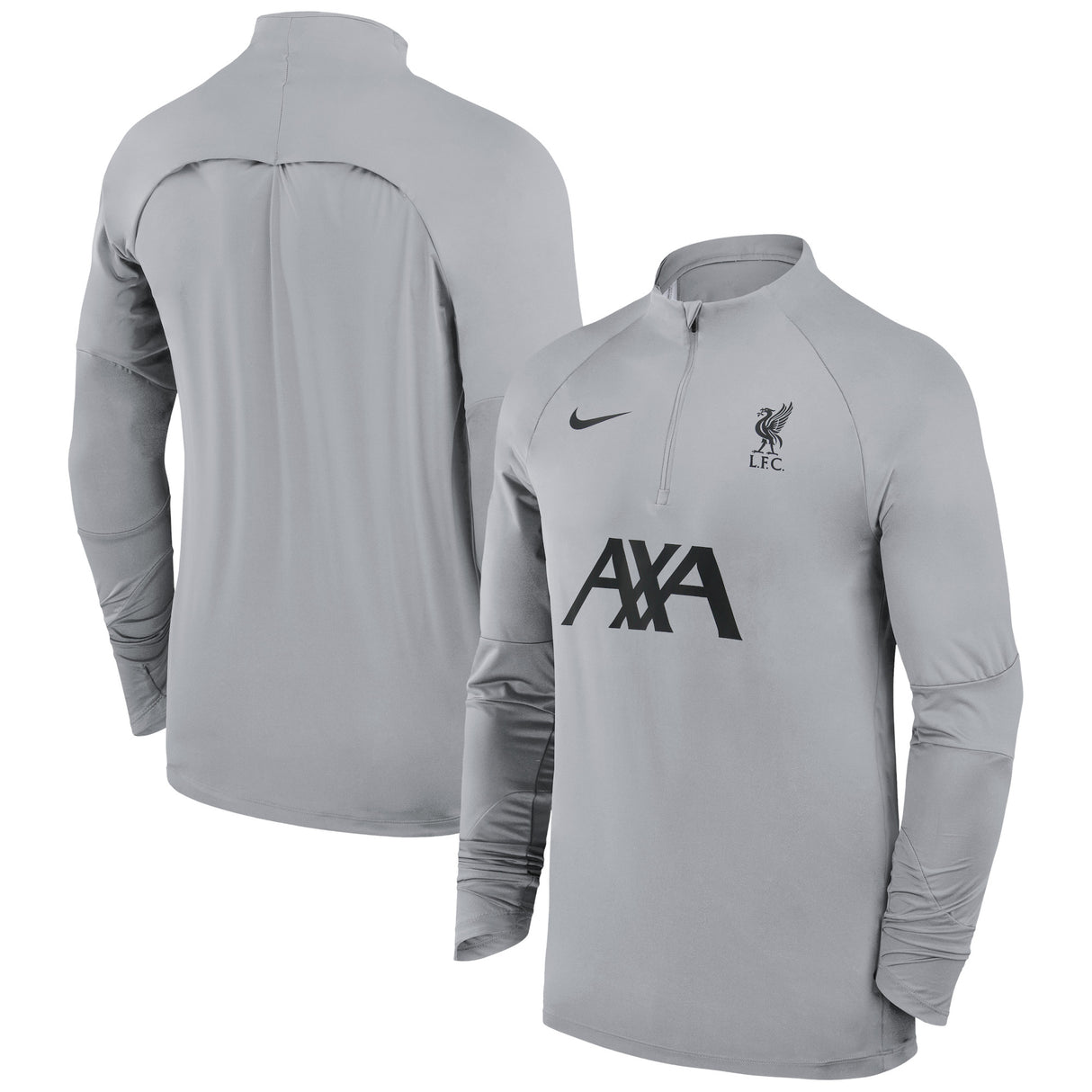 Liverpool Nike Strike Drill Top - Grey - Kit Captain