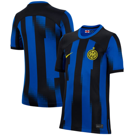 Inter Milan Nike Home Stadium Shirt 2023-24 - Kids - Kit Captain