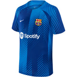 Haut d'avant-match Nike Academy Pro Barcelone - Bleu - Enfants