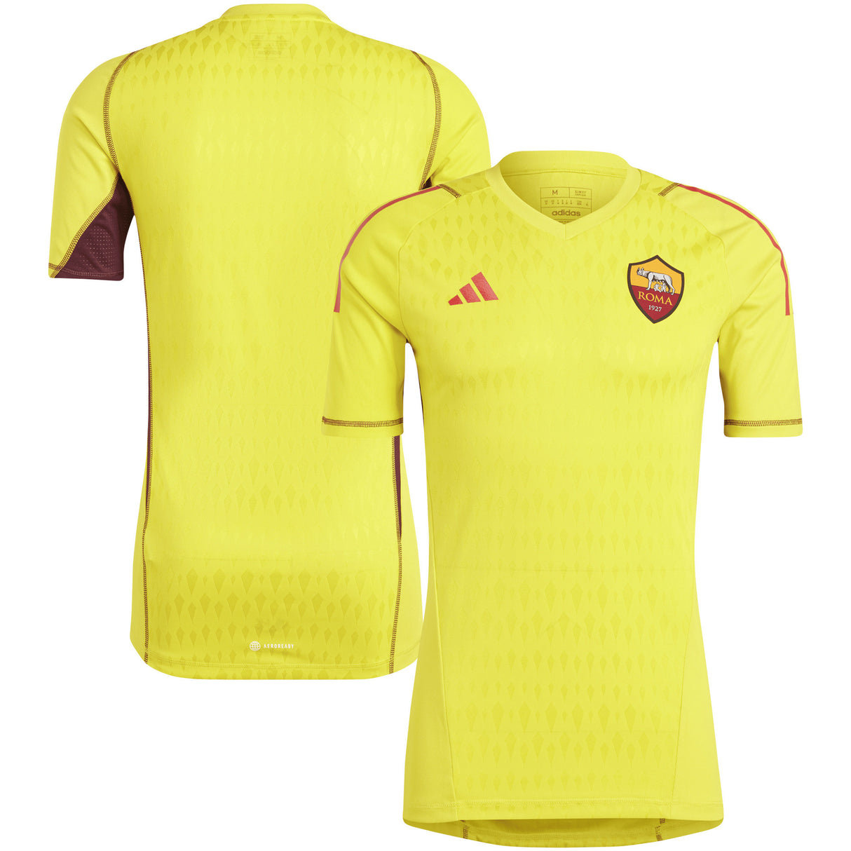 AS Roma adidas Goalkeeper Shirt 2023-24 - Kit Captain