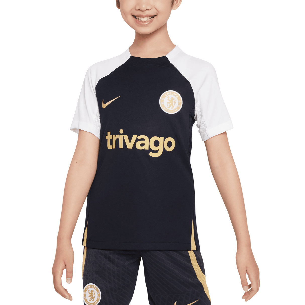 Chelsea Nike Strike Training Top - Blue - Kids - Kit Captain