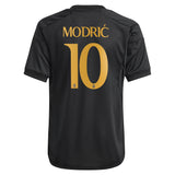 Real Madrid adidas Third Shirt 2023-24 - Kids with Modric 10 printing - Kit Captain