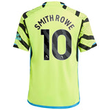 Arsenal adidas Away Shirt 2023-24 - Kids with Smith Rowe 10 printing - Kit Captain