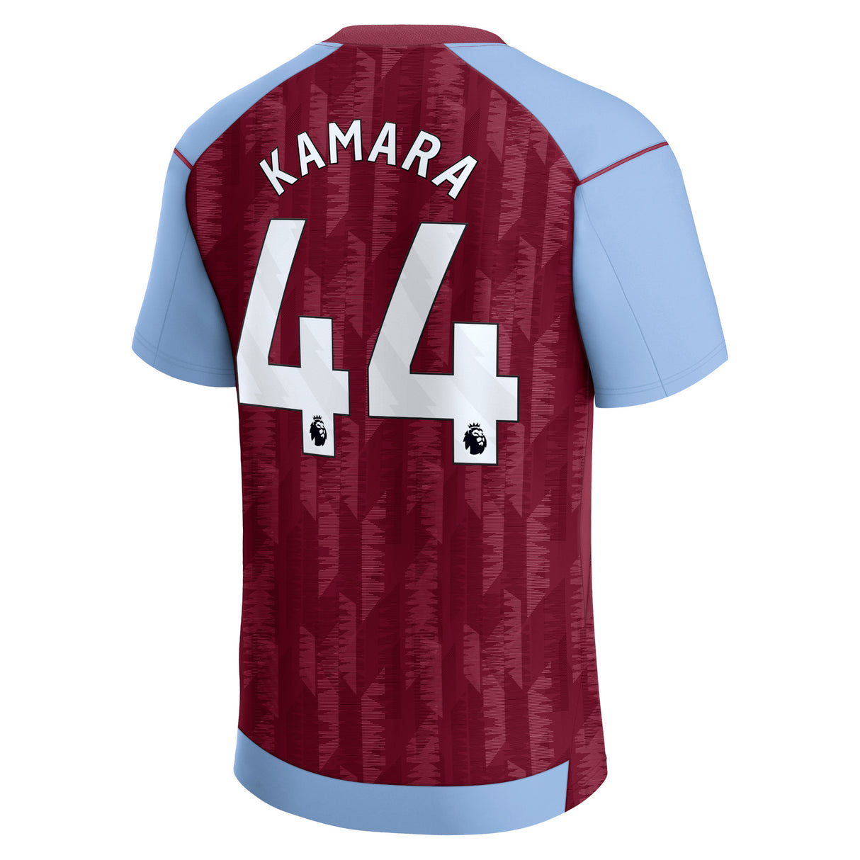 Aston Villa Castore Home Shirt 2023-24 - Kids with Kamara 44 printing - Kit Captain