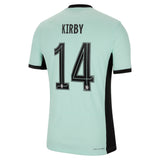 Chelsea Third Vapor Match Shirt 2023-24 with Kirby 14 printing - Kit Captain