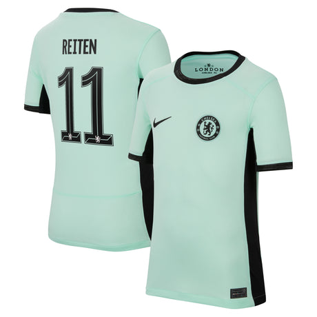 Chelsea Third Stadium Shirt 2023-24 - Kids with Reiten 11 printing - Kit Captain