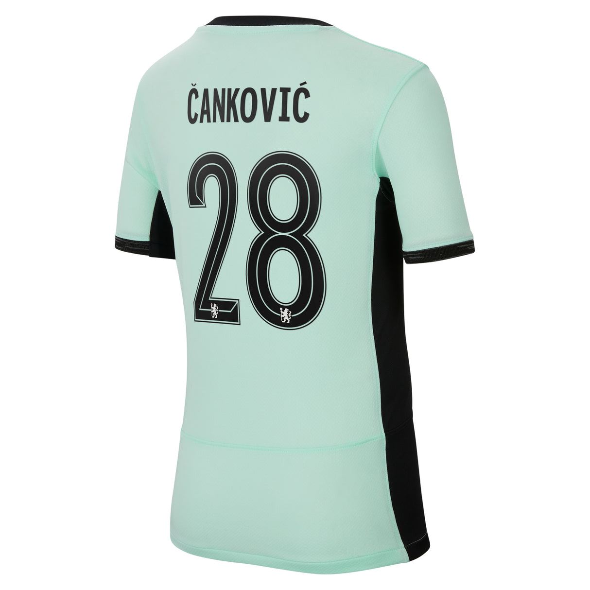 Chelsea Third Stadium Shirt 2023-24 - Kids with Čanković  28 printing - Kit Captain