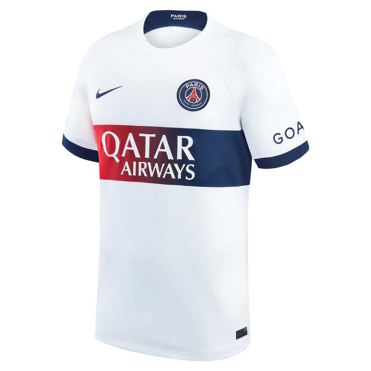 Paris Saint-Germain Nike Away Stadium Shirt 2023-24 with Vitinha 17 printing - Kit Captain