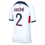 Paris Saint-Germain Nike Away Stadium Shirt 2023-24 - Kids with Hakimi 2 printing - Kit Captain