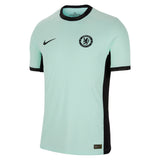 Chelsea Third Vapor Match Shirt 2023-24 with Chukwuemeka 17 printing - Kit Captain