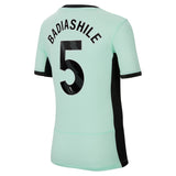 Chelsea Third Stadium Shirt 2023-24 - Kids with Badiashile 5 printing - Kit Captain