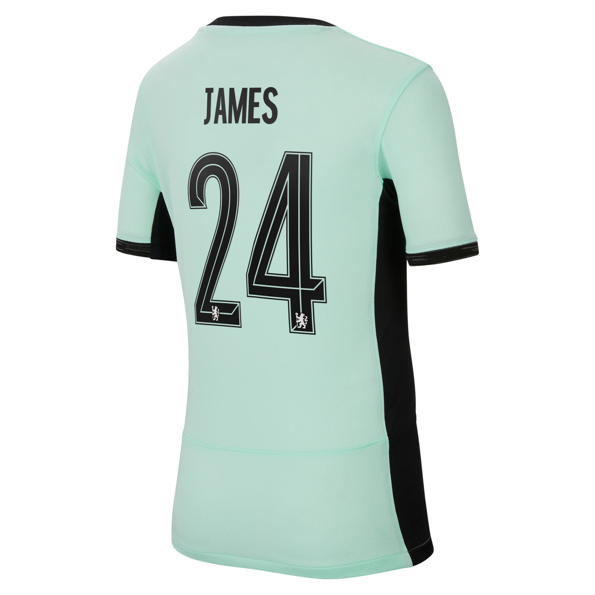 Chelsea Cup Third Stadium Shirt 2023-24 - Kids with James 24 printing - Kit Captain