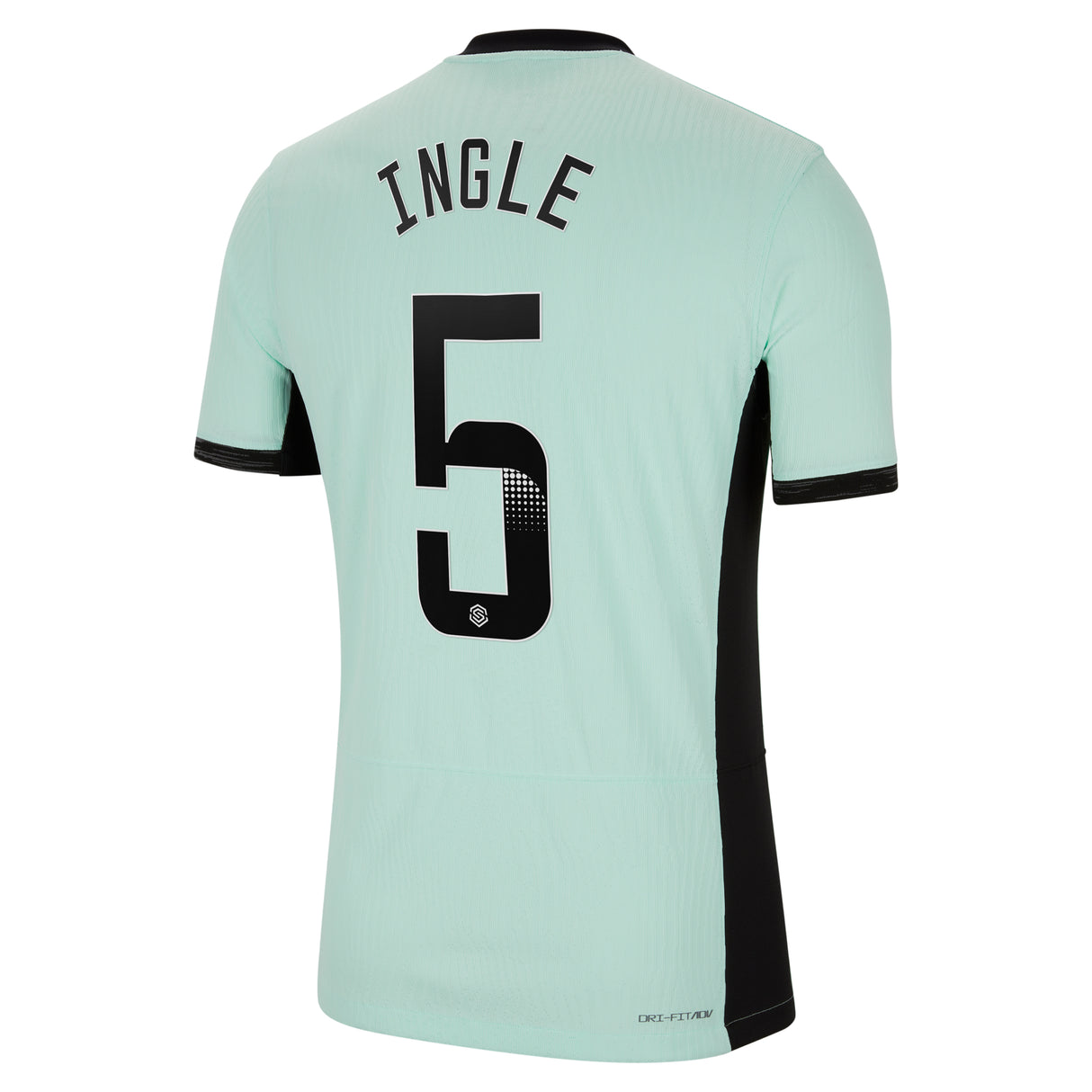 Chelsea WSL Third Vapor Match Shirt 2023-24 with Ingle 5 printing - Kit Captain