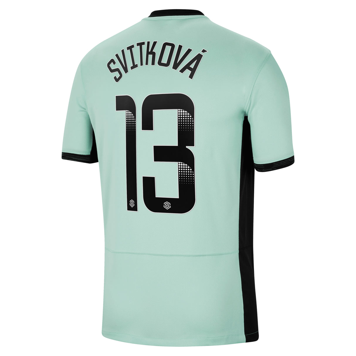 Chelsea WSL Third Stadium Shirt 2023-24 with Svitková 13 printing - Kit Captain