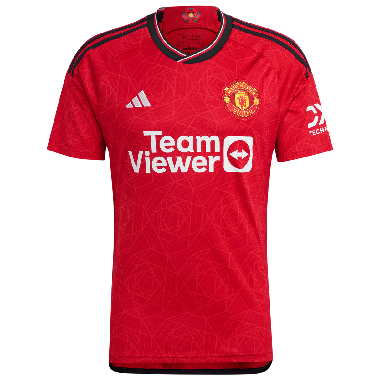 Manchester United EPL adidas Home Shirt 2023-24 with Martinez 6 printing - Kit Captain