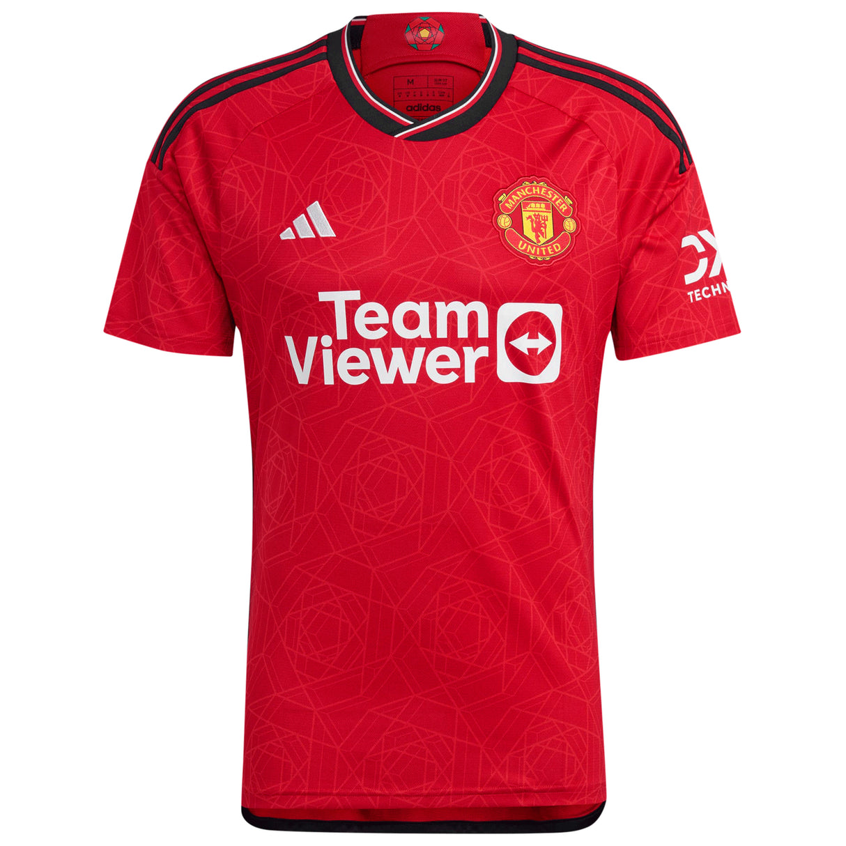 Manchester United EPL Home Shirt 2023-24 with Garnacho 17 printing - Kit Captain