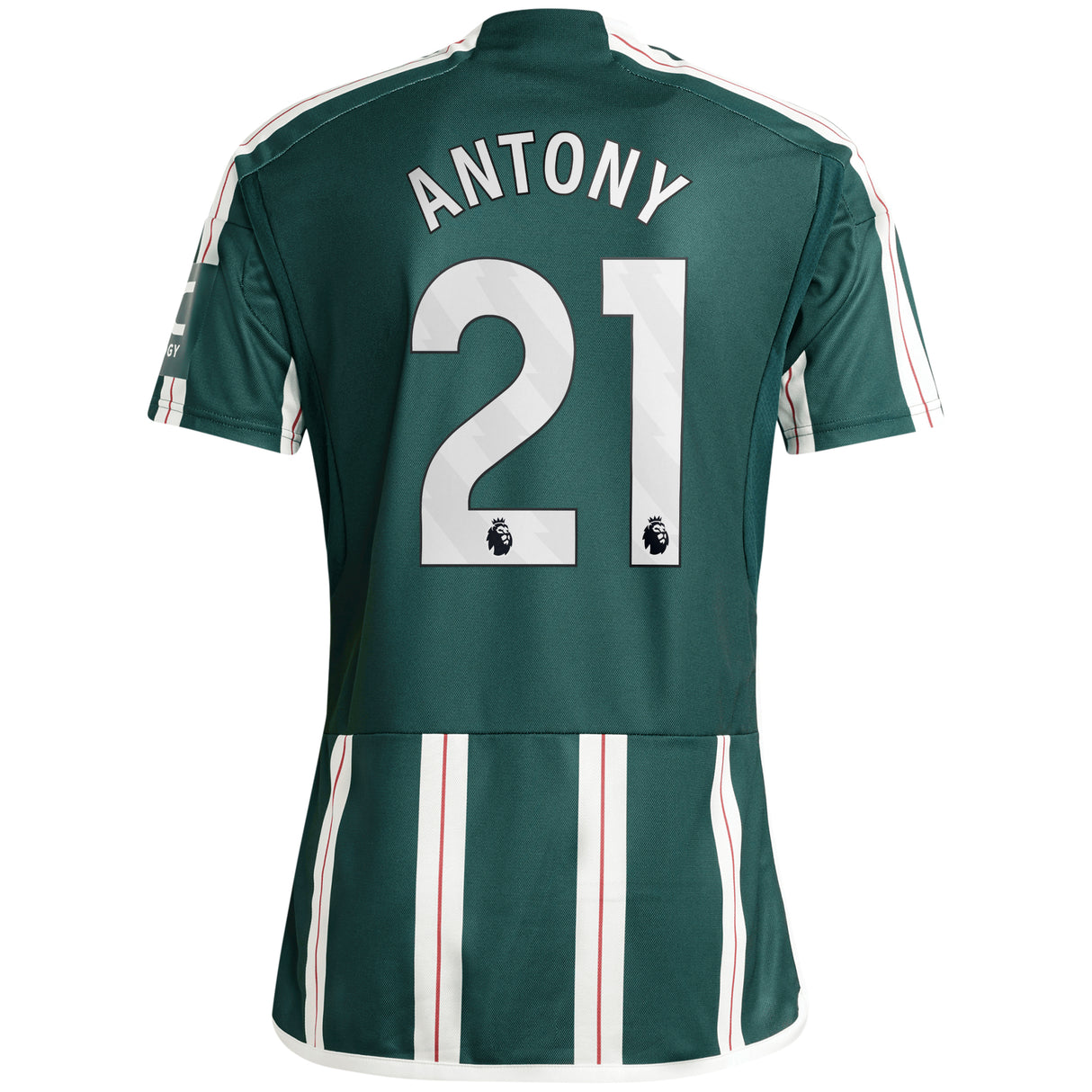 Manchester United EPL adidas Away Shirt 2023-24 with Antony 21 printing