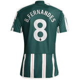 Maillot Extérieur adidas EPL Manchester United 2023-24 avec flocage B.Fernandes 8