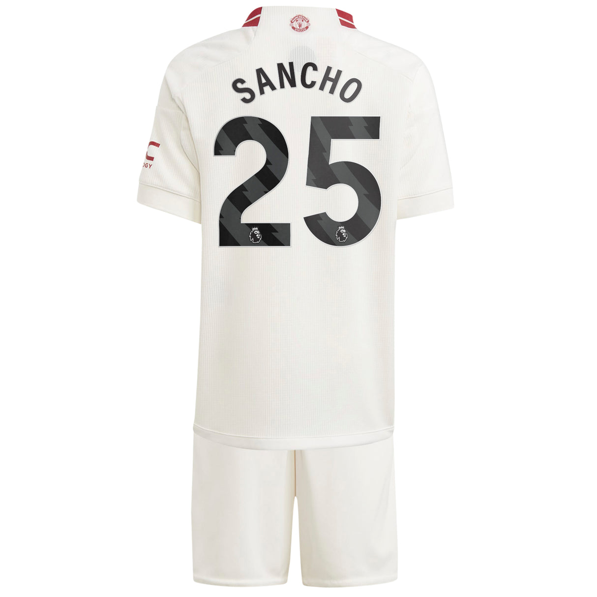 Manchester United EPL adidas Third Minikit 2023-24 with Sancho 25 printing - Kit Captain