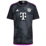 FC Bayern adidas Away Authentic Shirt 2023-24 with Kimmich 6 printing - Kit Captain