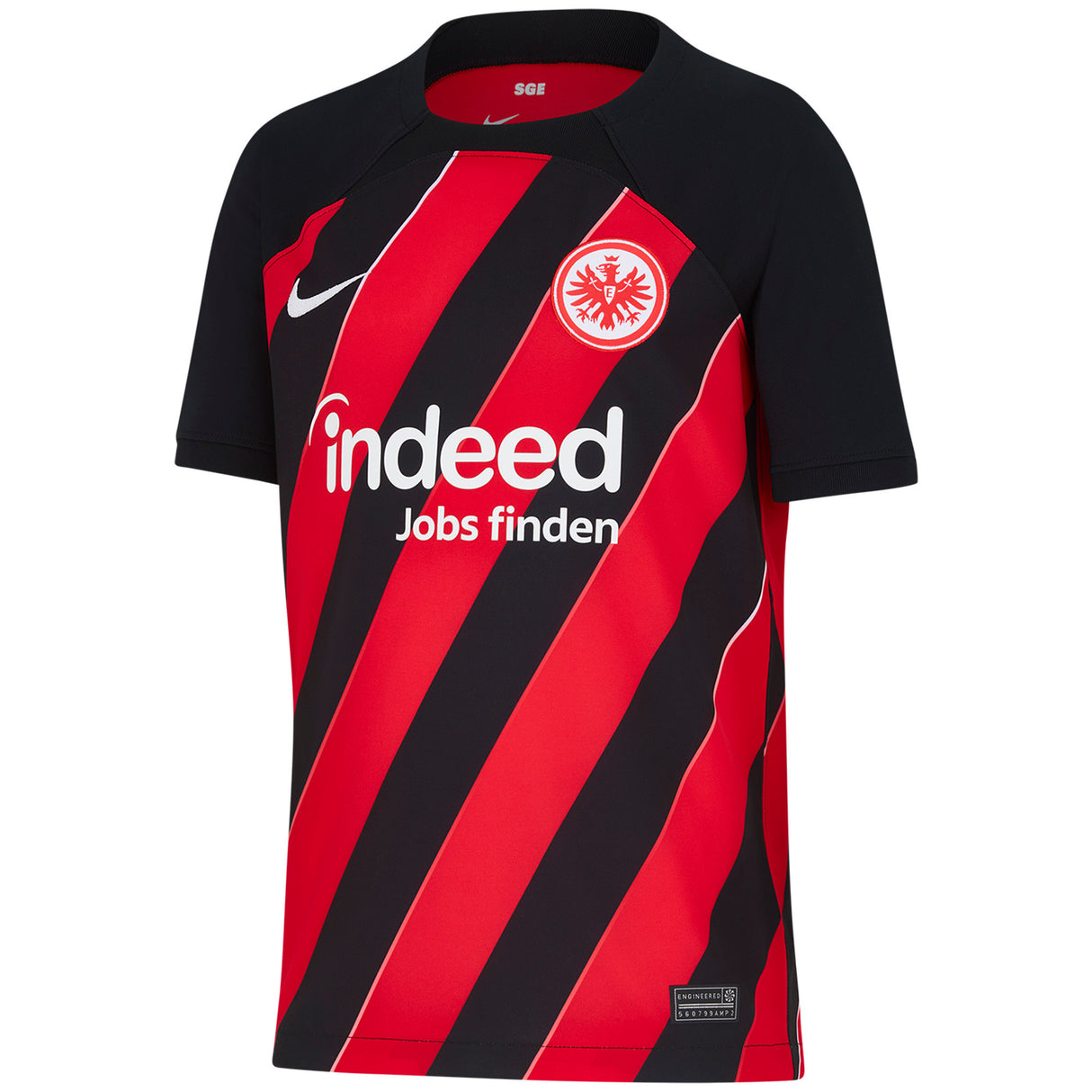 Eintracht Frankfurt Home Stadium Shirt 2023-24 - Kids - Kit Captain